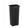 Kosz do segregacji FIT BIN 53L szary PLASTIK METAL